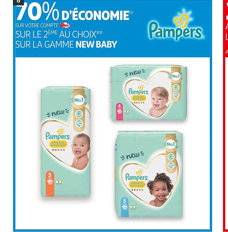 la gamme new baby pampers