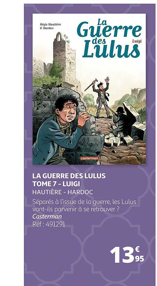 la guerre des lulus - tome 7 -  luigi