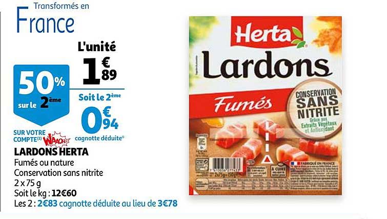 Lardons Herta