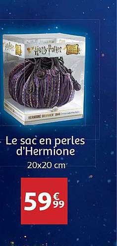 le sac en perles d'hermione harry potter