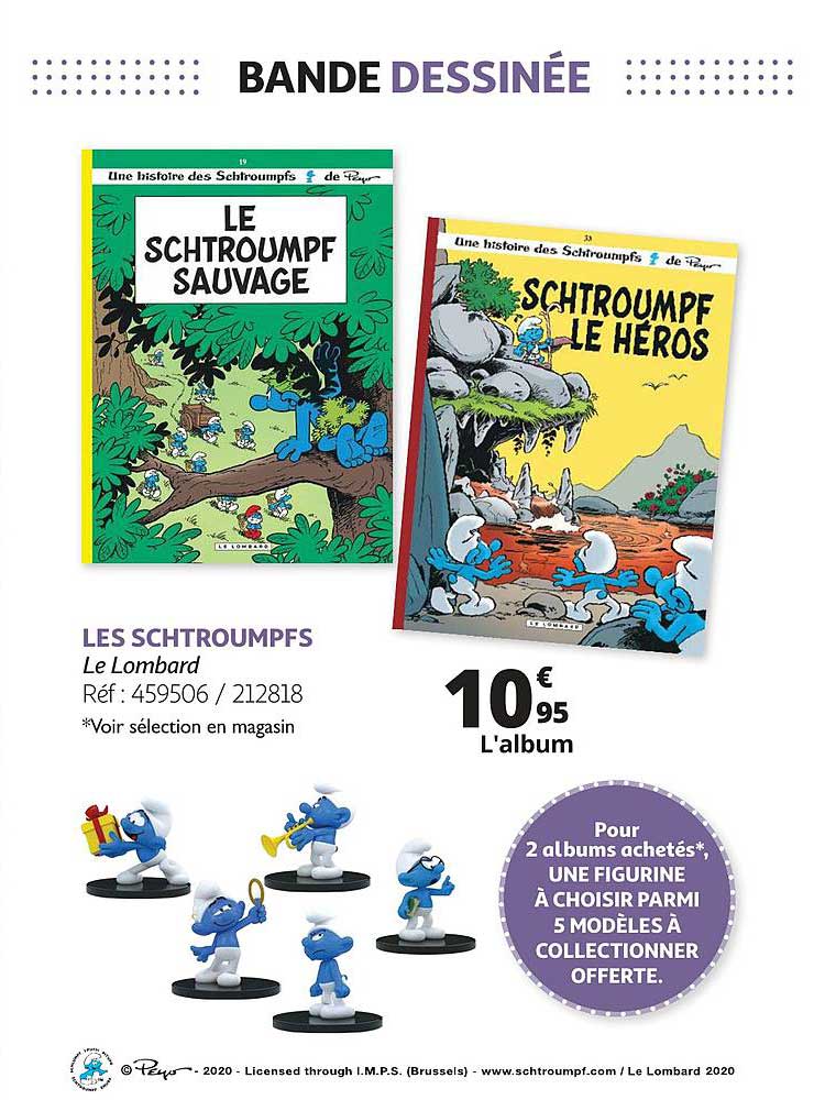 les schtroumpfs - le lombard