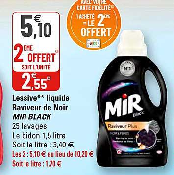 lessive liquide raviveur de noir mir black