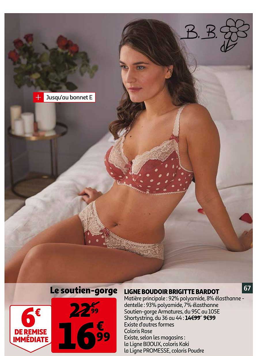 ligne boudoir brigitte bardot