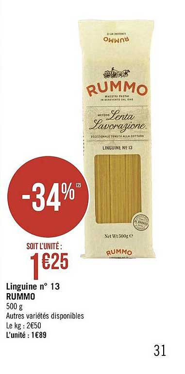 linguine n° 13 rummo