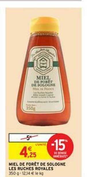 miel de forêt de sologne les ruches royales