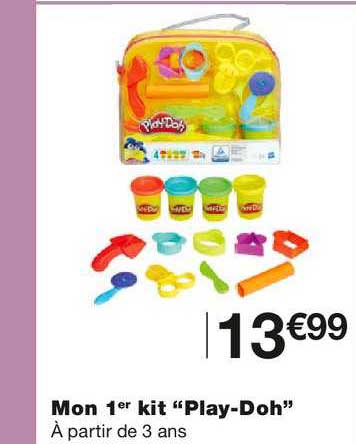 mon 1er kit "play-doh"