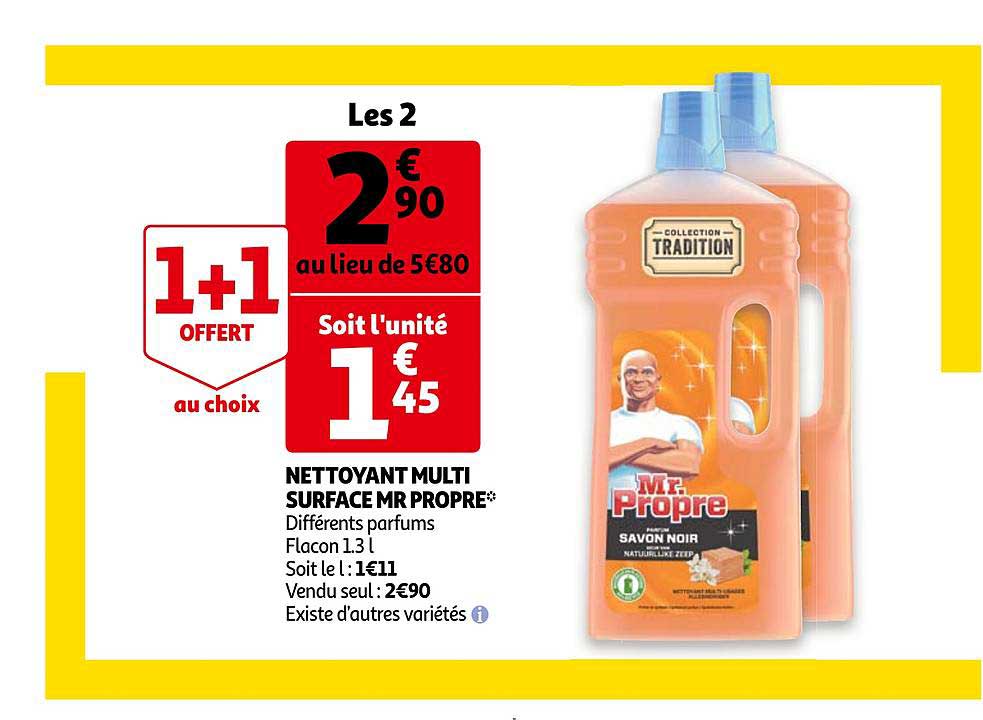 nettoyant multi surface mr propre