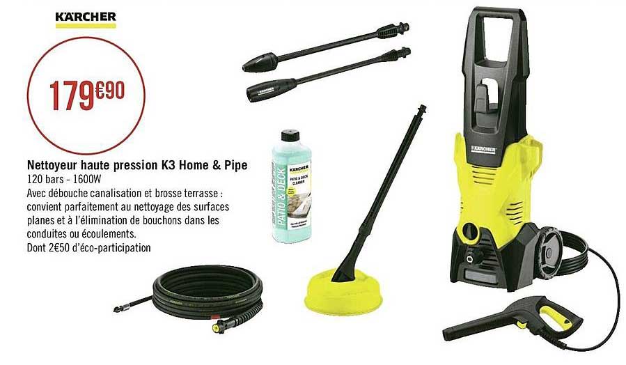 nettoyeur haute pression k3 home & pipe