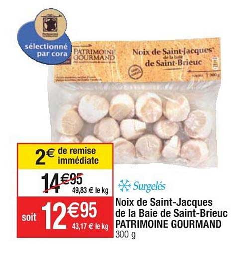 noix de saint-jacques de la baie de saint-brieuc patrimoine gourmand