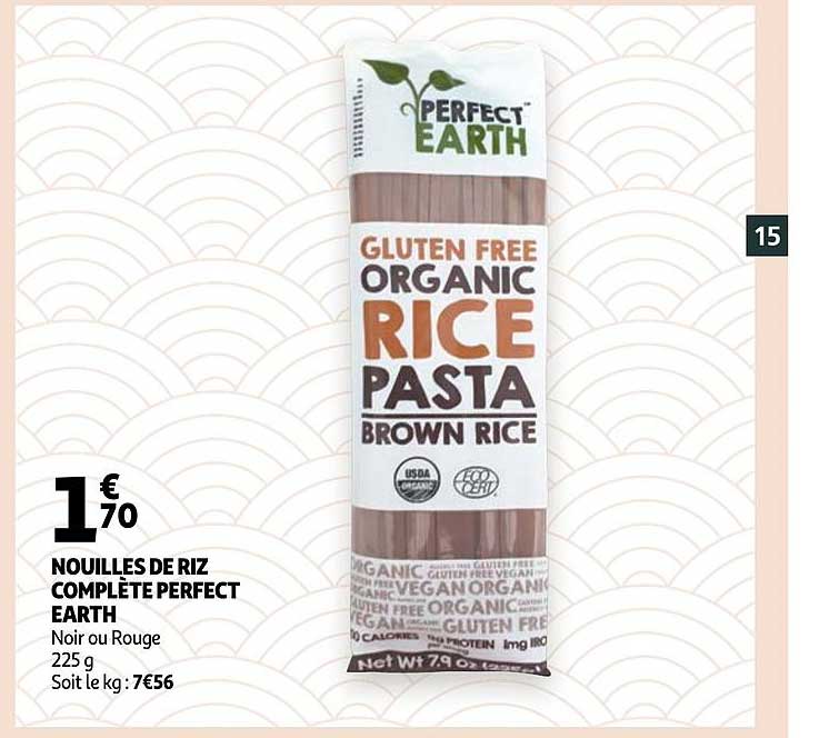 nouilles de riz complète perfect earth