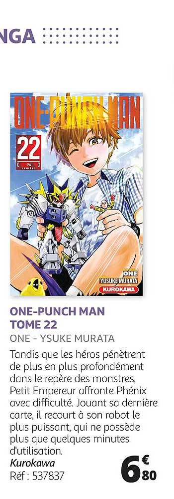 one-punch man - tome 22 - ysuke murata