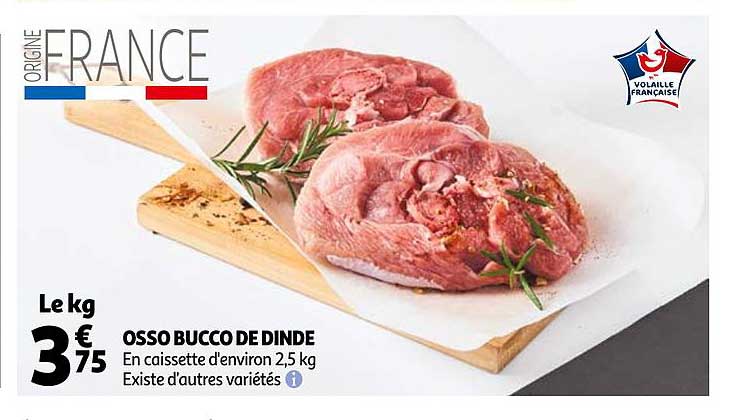 osso bucco de dinde