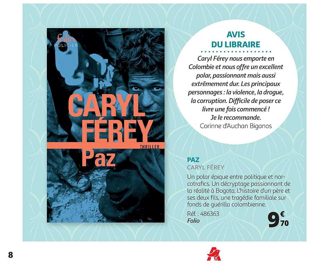 paz - caryl férey