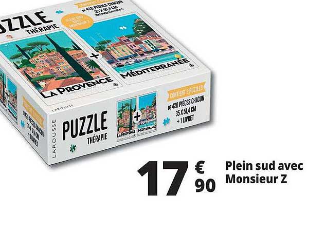 plein sud avec monsieur z puzzle thérapie