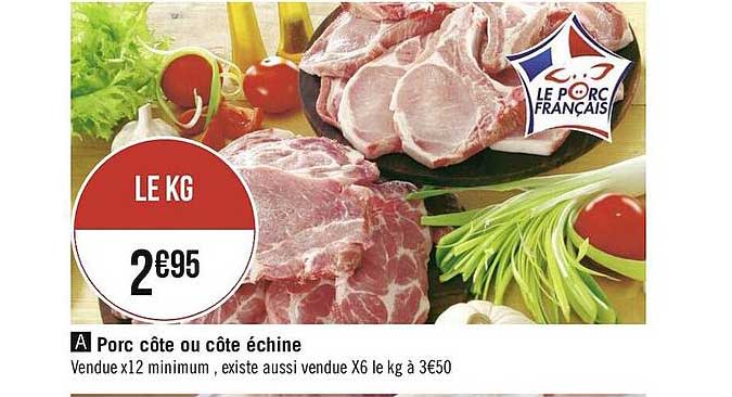 Porc Côte Ou Côte échine