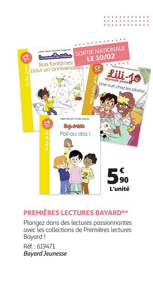 premières lectures bayard