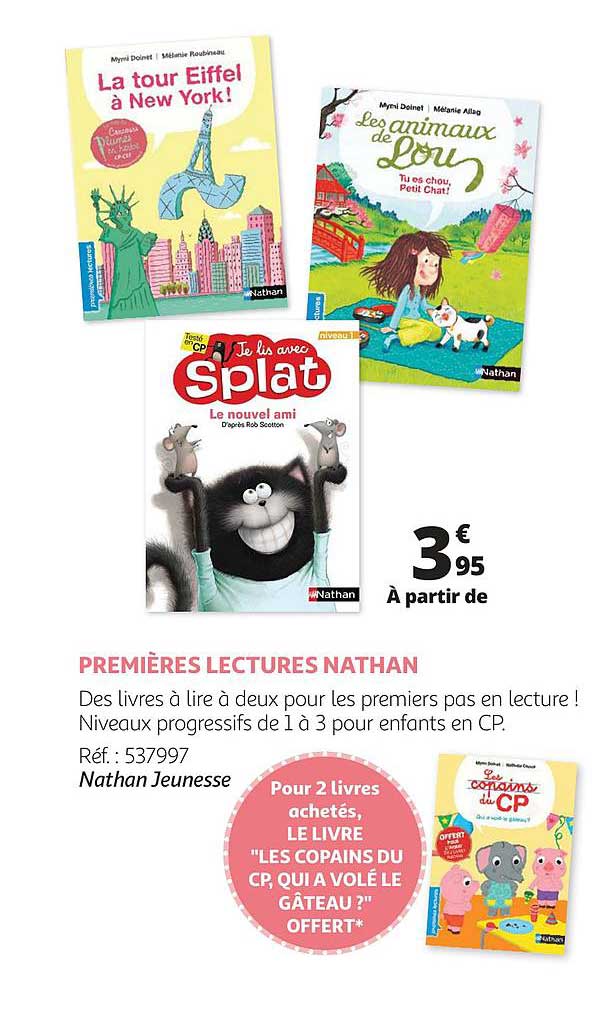 premières lectures nathan