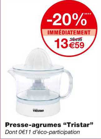 presse-agrumes "tristar"