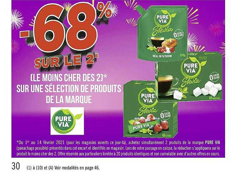 produits de la marque pure via