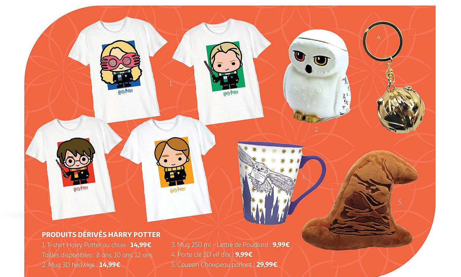 produits dérivés harry potter