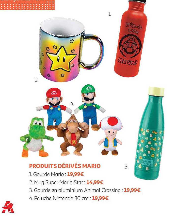produits dérivés mario
