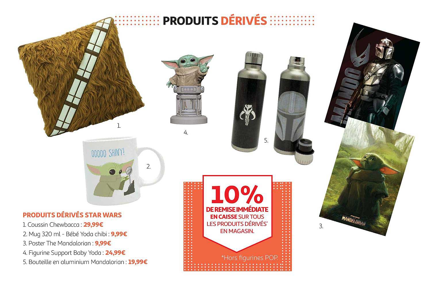 produits dérivés star wars