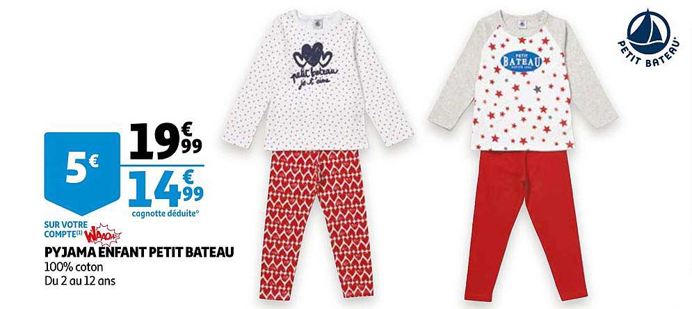pyjama enfant petit bateau