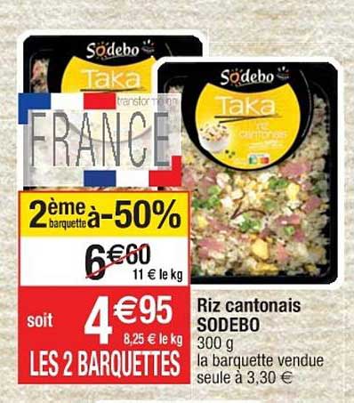 riz cantonais sodebo