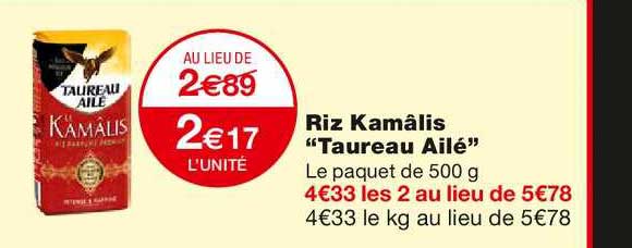 riz kamâlis "taureau ailé"
