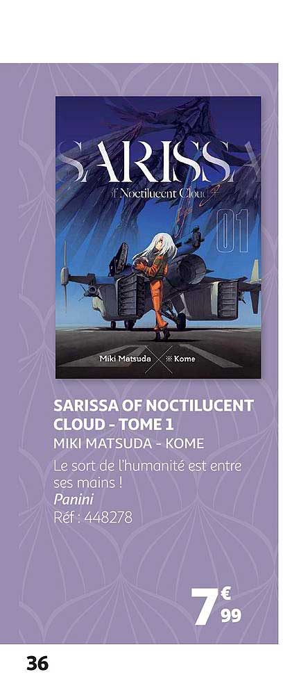 sarissa of nictilucent cloud - tome 1 - miki matsuda - kome