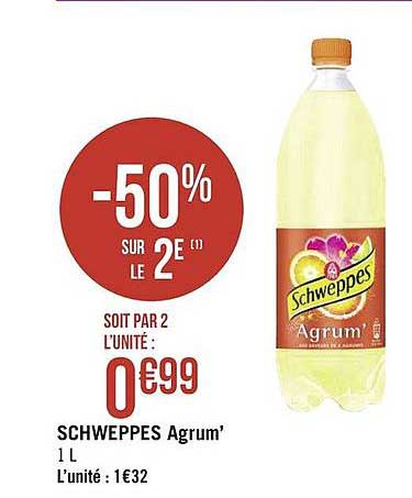 schweppes agrum'