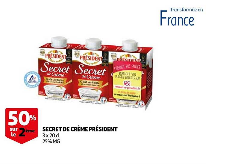 Secret De Crème Président
