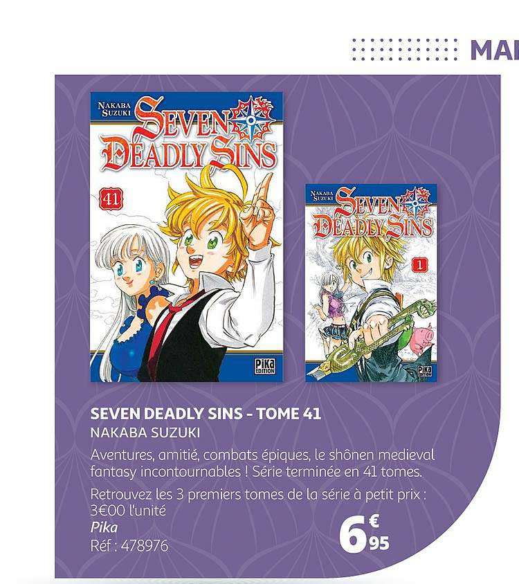 seven deadly sins - tome 41 nakaba suzuki
