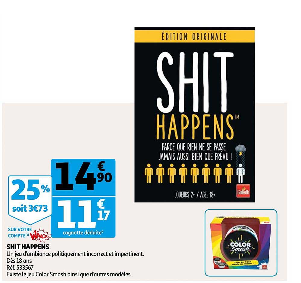 shit happens goliath