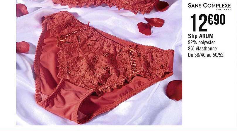 Slip Arum Sans Complexe