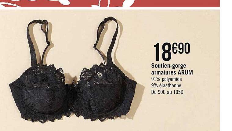 soutien-gorge armatures arum