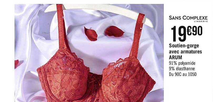 soutien-gorge avec armatures arum