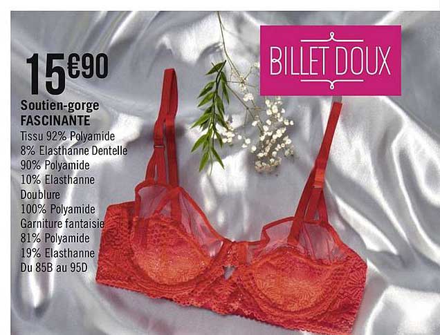 soutien-gorge fascinante