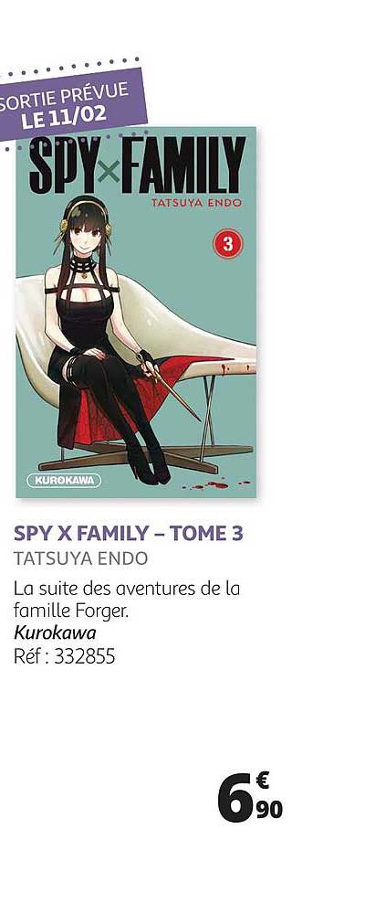 spy x family - tome 3 - tatsuya endo