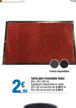 Tapis Anti-poussière Paris