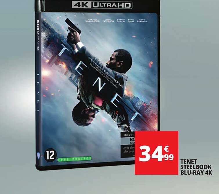 tenet steel book blu-ray 4k