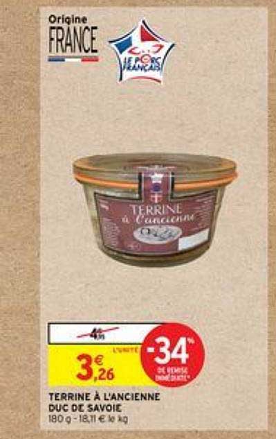 Terrine à L'ancienne Duc De Savoie