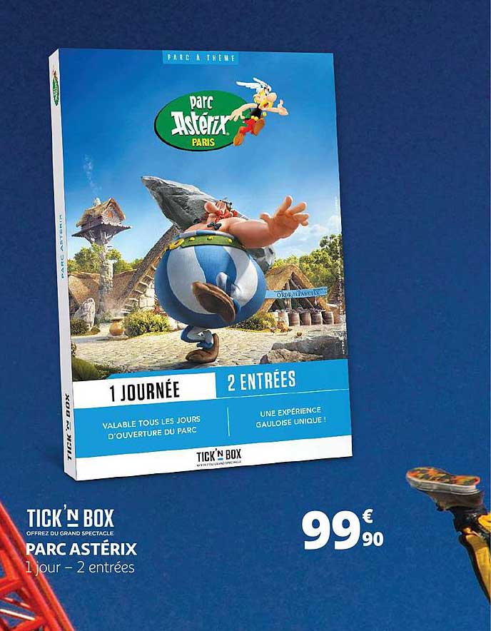 tick'n box - parc astérix