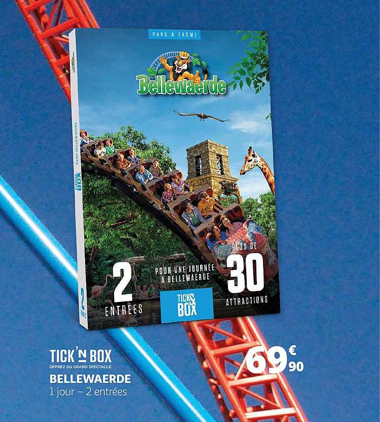 tick'n box bellewaerde