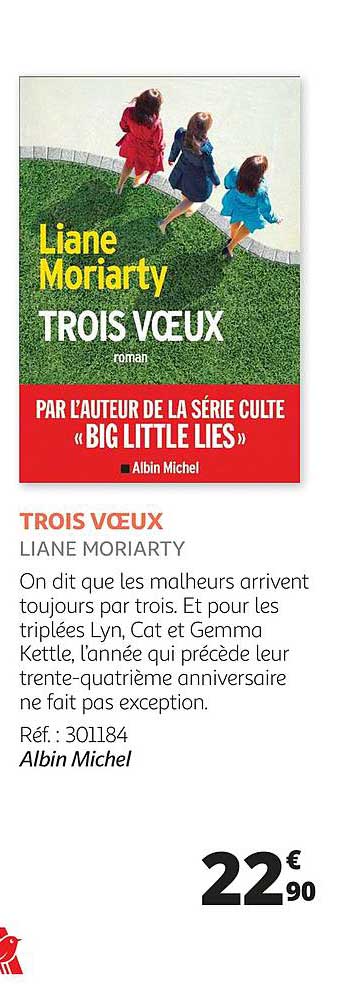 trois voeux - liane moriarty