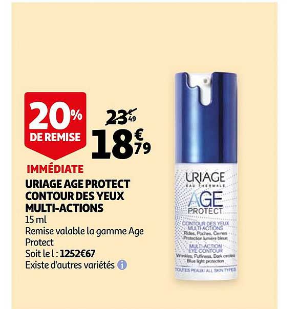 uriage age protect contour des yeux multi-actions