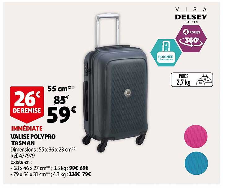 Valise Polypro Tasman