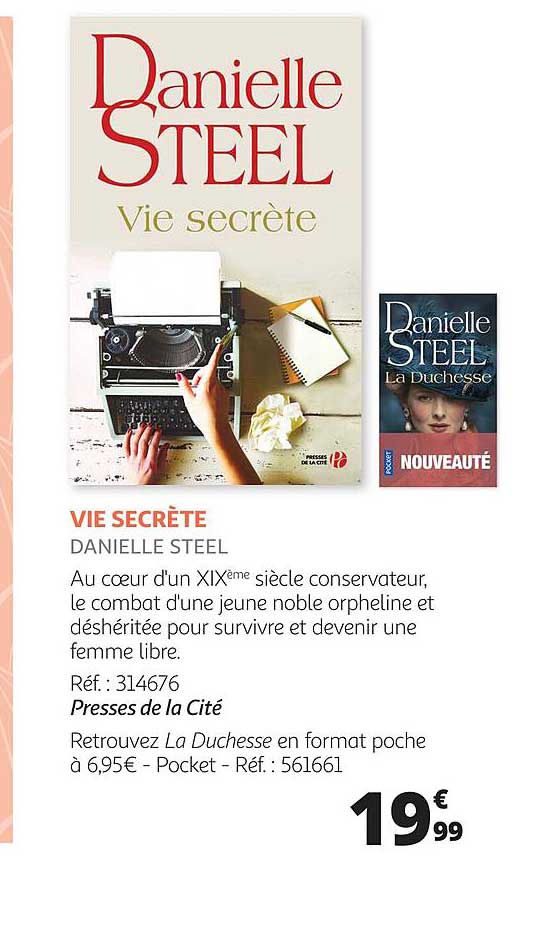 vie secrète - danielle steel