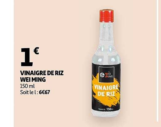 vinaigre de riz wei ming