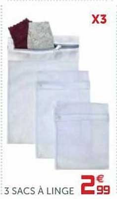 3 Sacs à Linge